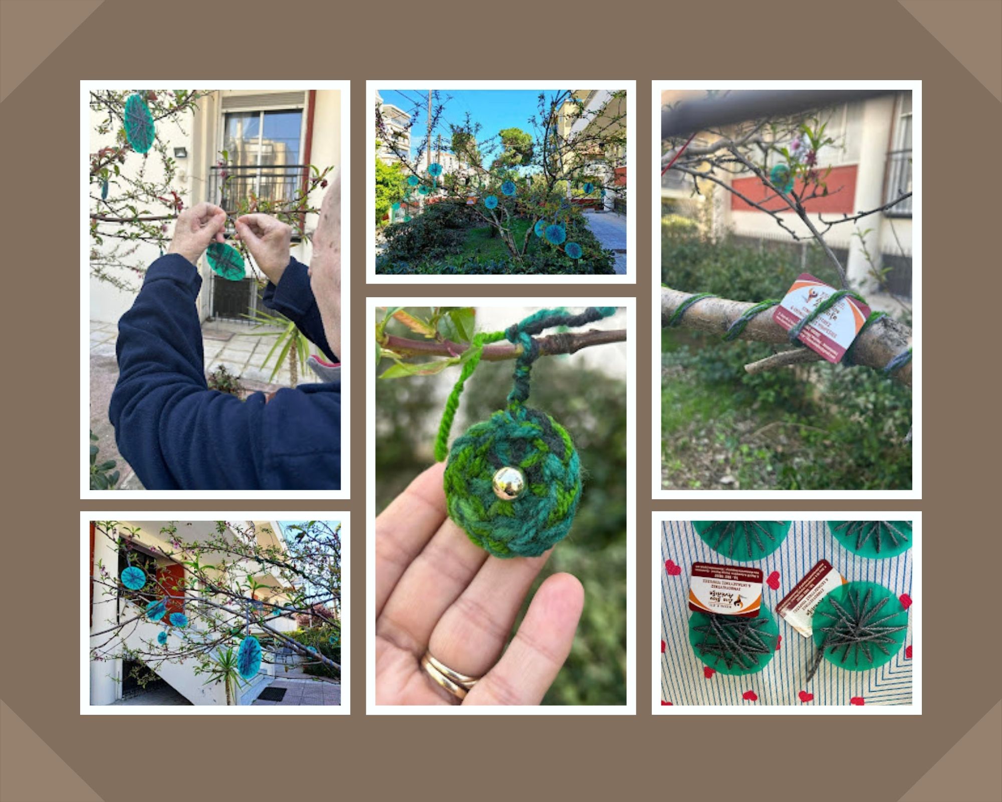 Yarn Bombing: Το «Δέντρο της Φροντίδας» στον Καλό Σαμαρίτη!
